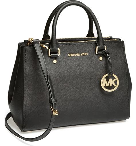 large sutton saffiano michael kors dimensions|Sutton Medium Saffiano Leather Satchel .